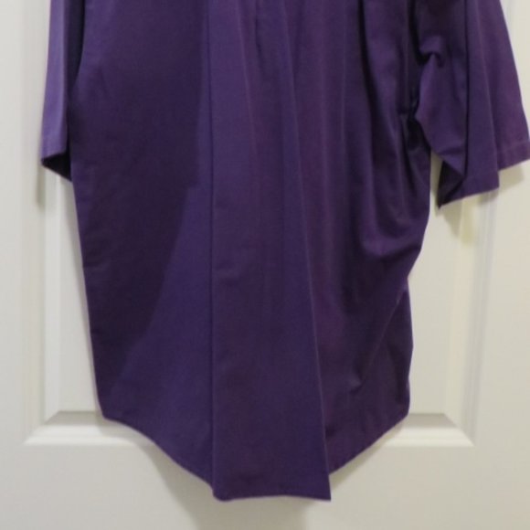 PURPLE Dress Shirt - Short Sleeve - Specialty Collection - Medium - Picture 6 of 9